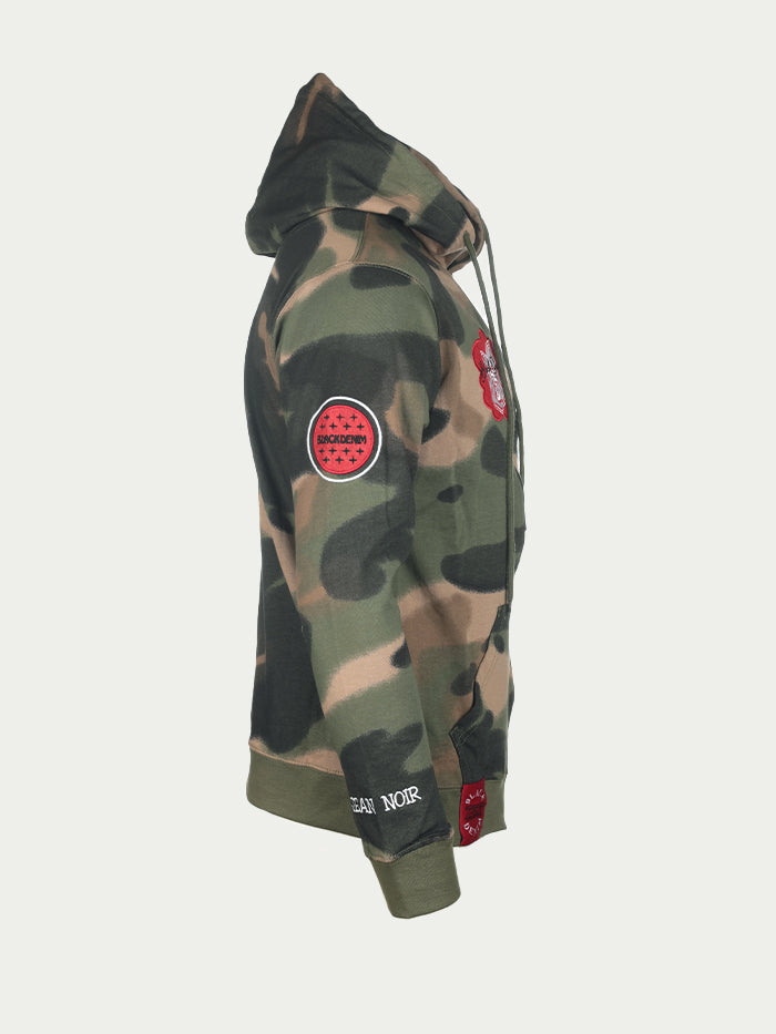 B Branded "Dirty Rose" Camo Hoodie